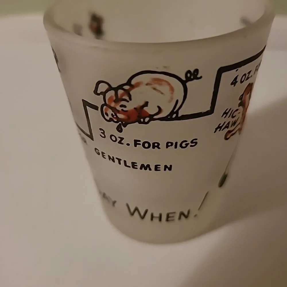 Say When Shotglass